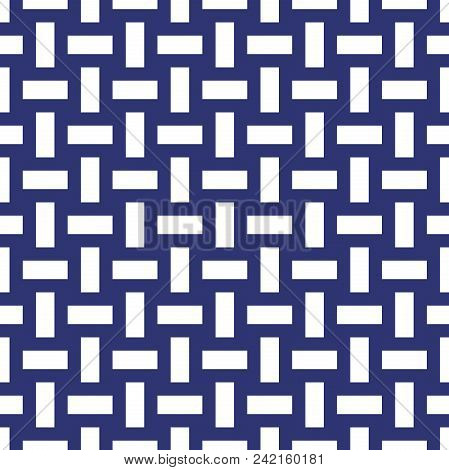 Seamless Abstract Geometric Weave Pattern Background Texture