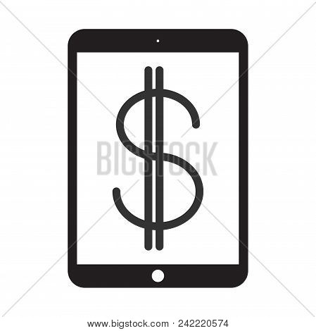 Finance Vector Flat Icon Or Button