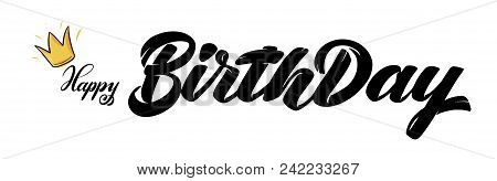 Happy Birthday Hand Lettering