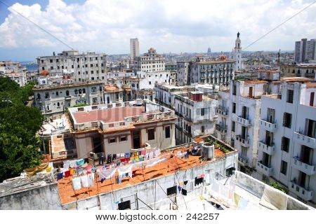 Stará Havana střechy