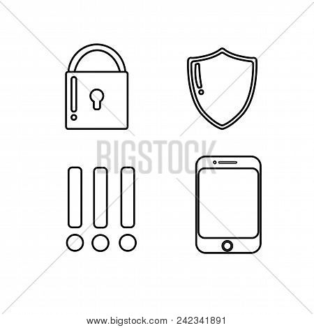 Mobile Security Icons