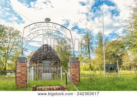 Himeville, South Africa - March 25, 2018: The Moth Garden Of Remembrance, In Himeville In The Kwazul