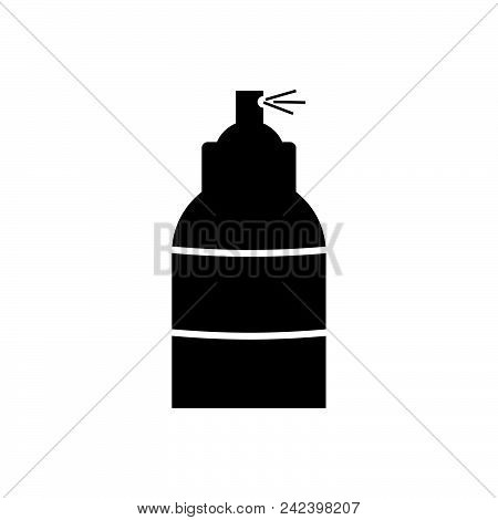 Spray Paint Vector Icon On White Background. Spray Paint Modern Icon For Graphic And Web Design. Spr