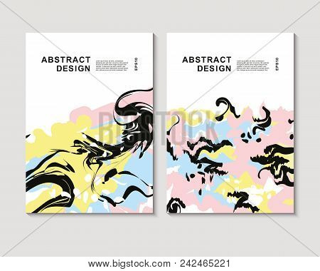 The Abstract Colorful Background. It Can Be Used For Posters, Card, Flyers, Brochures, Magazines And