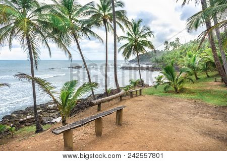 Rest Area At The Havaizinho Beach Itacare