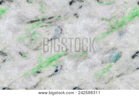 grey and green listvenite mineral seamless texture closeup