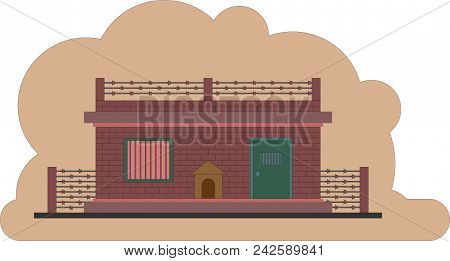 The Prison Building Or Military Protected Facility