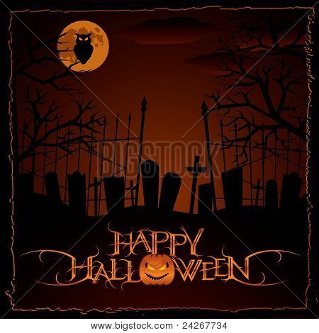 Halloween pozadí