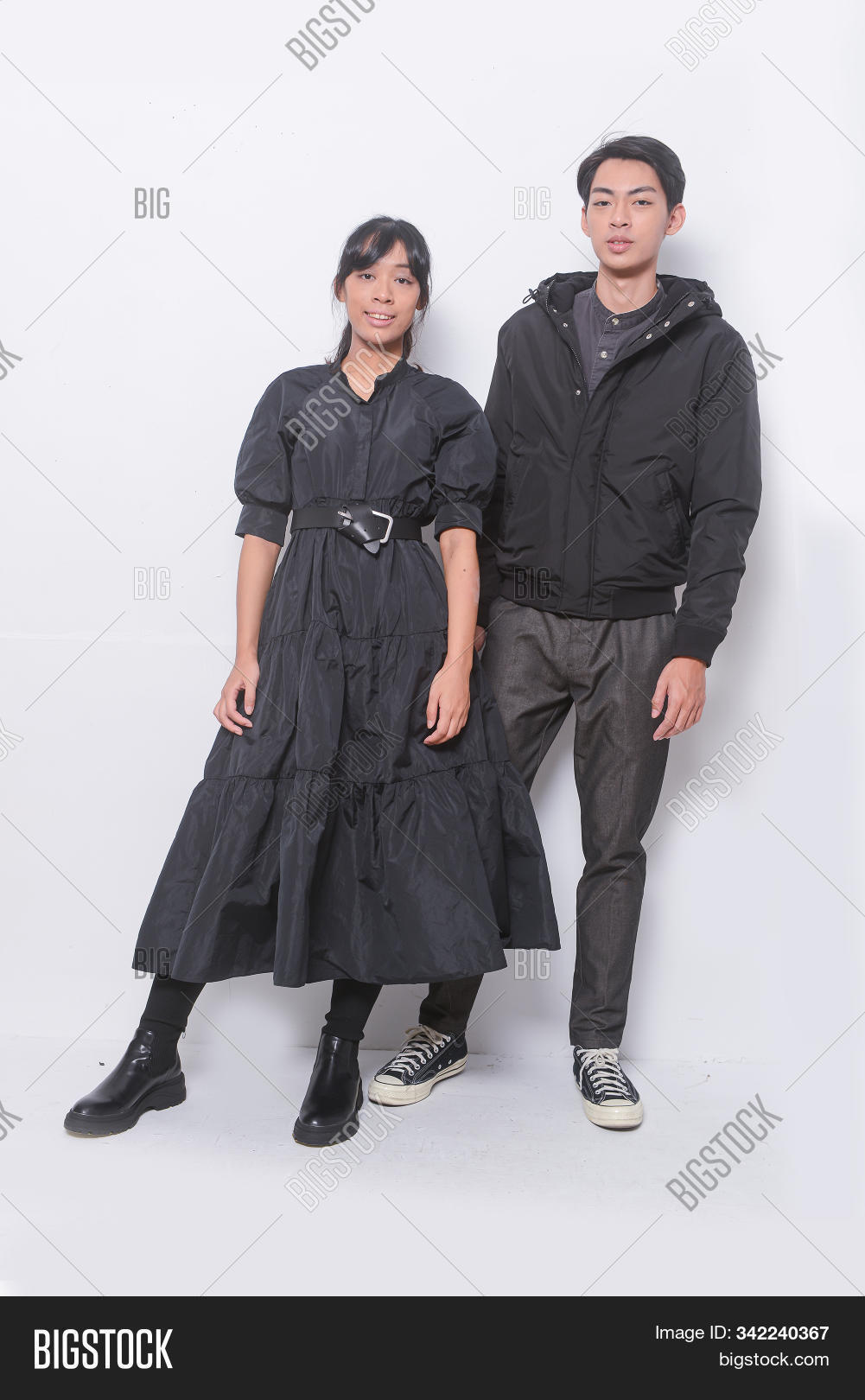 black women in sundress