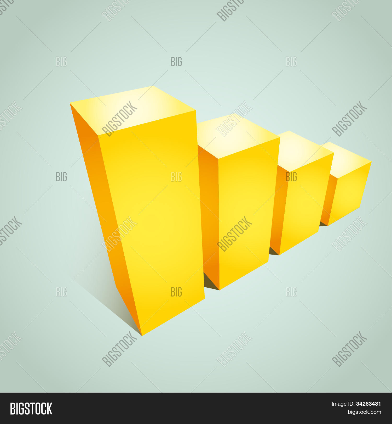 Bar Graph Icon Vector & Photo (Free Trial) | Bigstock