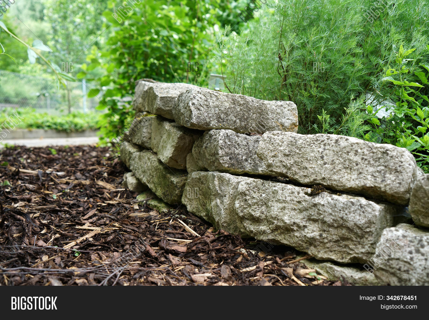 Natural Stone Wall Image & Photo (Free Trial) Bigstock