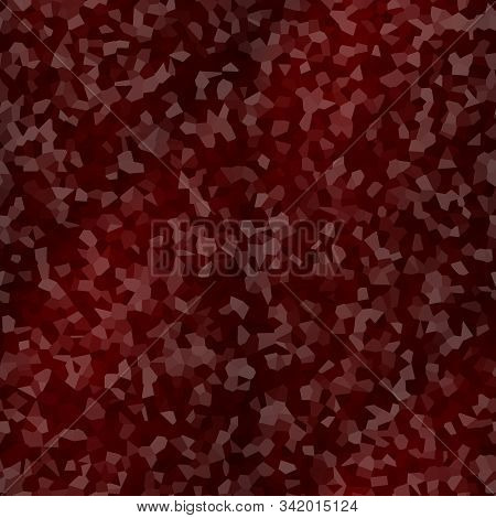 Mahogony Burgundy Red Seamless Mosaic Stony Surface Tileable Coarse Texture
