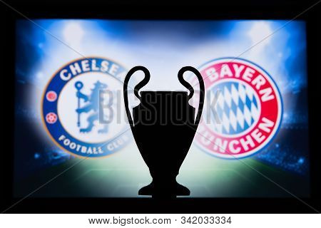 Uefa Champions League 2020, Round Of 16 Ucl Football, Knockout Stage, Playoff, Official Adidas Socce