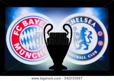 Uefa Champions League 2020, Round Of 16 Ucl Football, Knockout Stage, Playoff, Official Adidas Socce