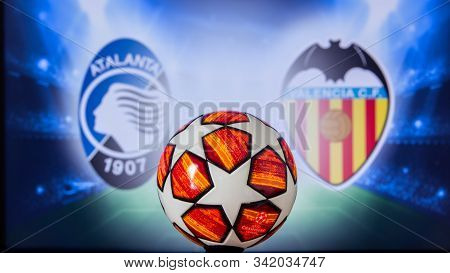 Uefa Champions League 2020, Round Of 16 Ucl Football, Knockout Stage, Playoff, Official Adidas Socce