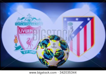 Uefa Champions League 2020, Round Of 16 Ucl Football, Knockout Stage, Playoff, Official Adidas Socce