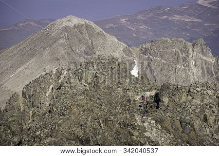 High Peak In The Sawatch Range Of The Colorado Rockies.