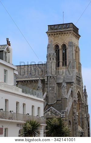 Sainte-eugénie Church In The City Of Biarritz