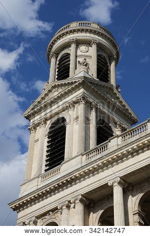 The Church Of Saint-sulpice In The City Of Paris