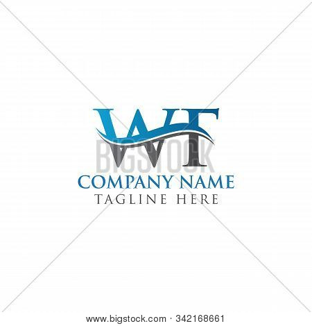 Initial Wf Letter Linked Logo. Creative Letter Wf Modern Business Logo Vector Template. Wf Logo Temp