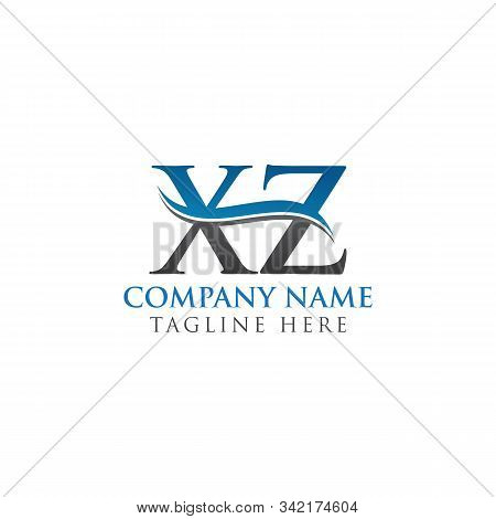 Initial Xz Letter Linked Logo. Creative Letter Xz Modern Business Logo Vector Template. Xz Logo Temp