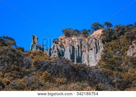 Putangirua Pinnacles In Wairarapa, North Island, New Zealand