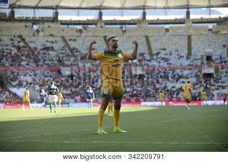 Rio, Brazil - December 28, 2019: Marcio Kieling Actor During A Soccer Game Of The All-stars Game In 