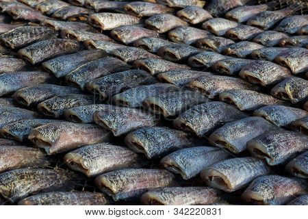 Pla Salid  Put Together To Dry By Sun Exposure  Thai Language Is Called 