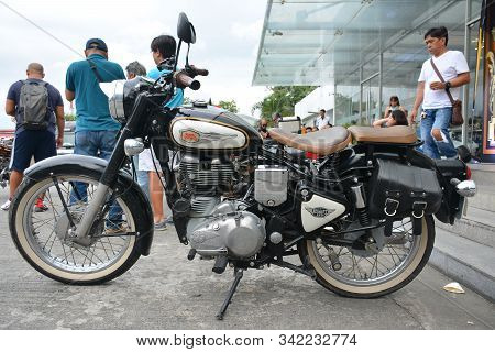 Pasig, Ph - Sept. 29: Motorcycle Display At Philippine Moto Heritage Weekend On September 29, 2019 I