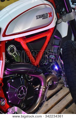 Ducati Scrambler Motorcycle At Philippine Moto Heritage Weekend