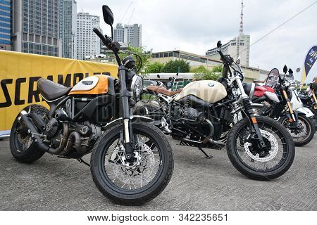 Ducati Scrambler Motorcycle At Philippine Moto Heritage Weekend