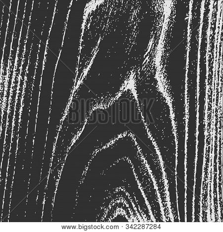 Realistic Wood Texture Background. Horizontal Timber Structure. Lumber Surface. Stock Vector Illustr