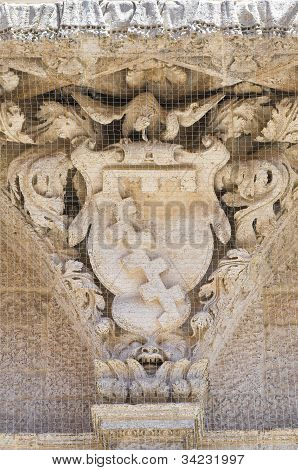 Della Marra palace. Barletta. Puglia. Italien.