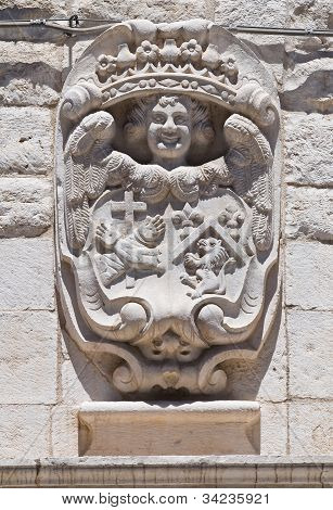 Iglesia de Santa Chiara. Barletta. Puglia. Italia.