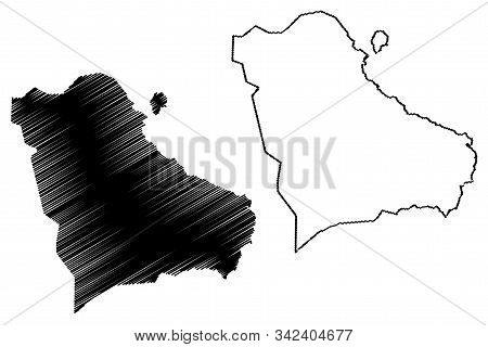 Gegharkunik Province (republic Of Armenia, Administrative Divisions Of Armenia) Map Vector Illustrat
