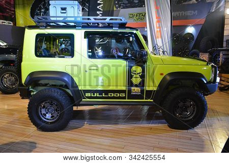Pasay, Ph - Nov. 16: Suzuki Jimny At Manila Auto Salon On November 16, 2019 In Smx Convention Center