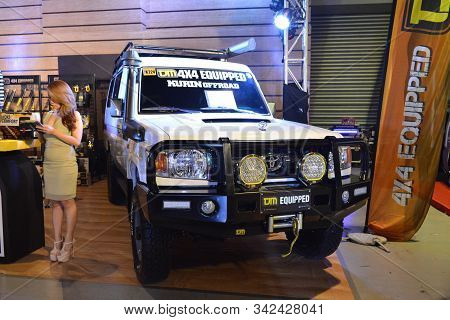 Pasay, Ph - Nov. 16: Toyota Land Cruiser At Manila Auto Salon On November 16, 2019 In Smx Convention