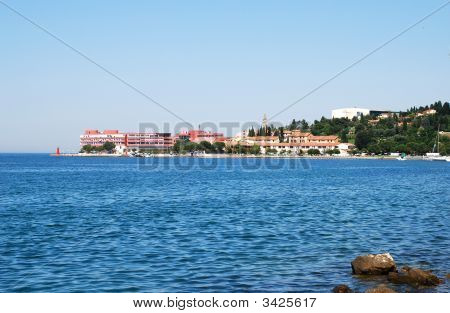 Panorama sul mare