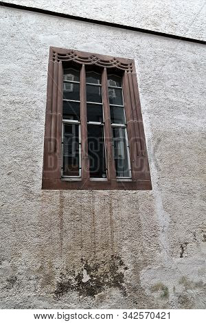 Window - Close Up Detail View Of An Old German City Hall