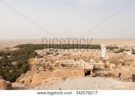 The Old Town Of As-sabikah With Traditional African Architecture, Tunisia, Africa