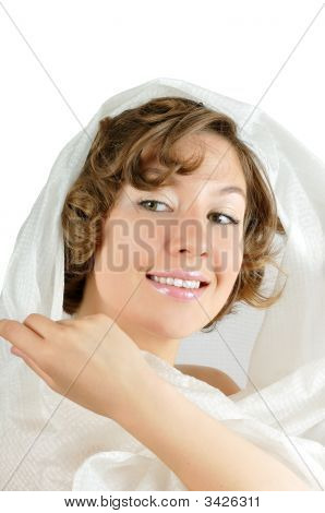 화이트에 예쁜 처녀