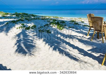 The Beautiful White Sand Beach Of Cayo Levisa, Cuba