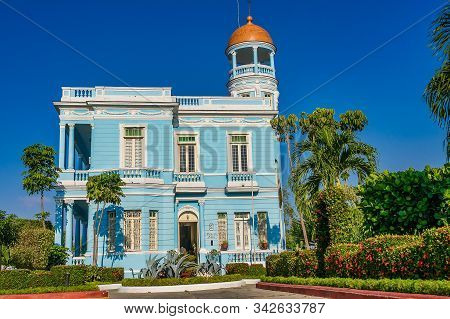 Palacio Azul, An Ecletic Style Palace In Cienfuegos, Cuba