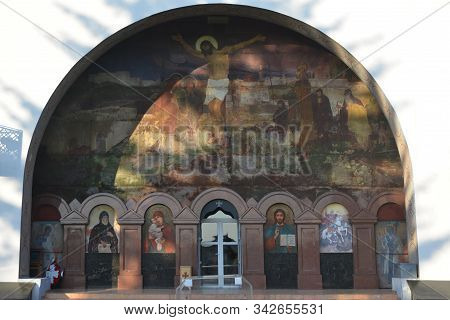 St. George's Church In Berestechko Outdoor Wall Painting