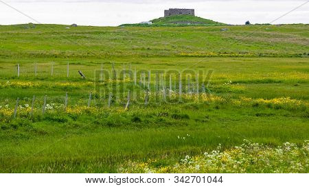 The Eggum Site With The Old Ww2 Radar Installation Known As 