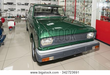 Kamensk-shakhtinsky, Russia-august 17, 2019: Car Azlk 2140- In The Museum Of The Legend Of The Ussr