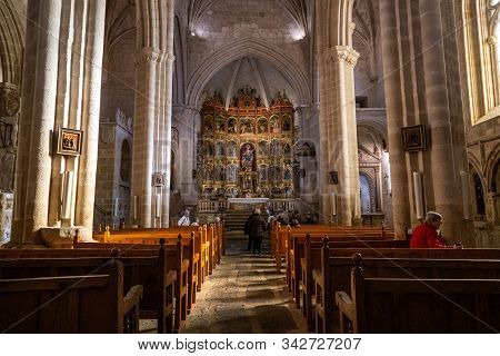 Trujillo, Spain - November 13, 2019: Church Of Santa Maria La Mayor In Trujillo Caceres Province, Ex
