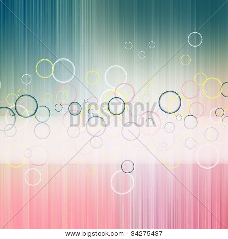 Farbige Linien und Cirkle abstrakt Hintergrund, Muster