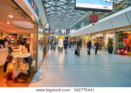 BERLIN, GERMANY - CIRCA SEPTEMBER, 2019: interior shot of Berlin Tegel 