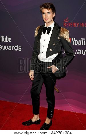 LOS ANGELES - DEC 13:  Joey Graceffa at the 9th Annual Streamy Awards at the Beverly Hilton Hotel on December 13, 2017 in Beverly Hills, CA